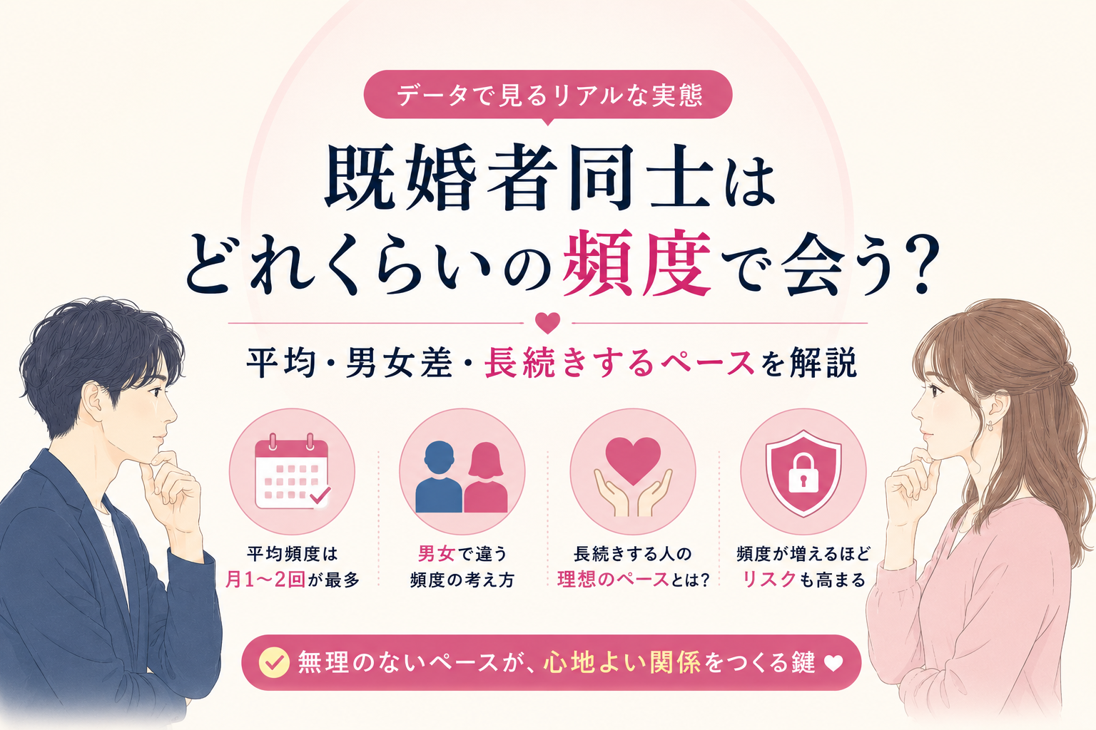 既婚者同士が会う頻度の平均は？男女差・ステージ別の目安と長続きのコツ